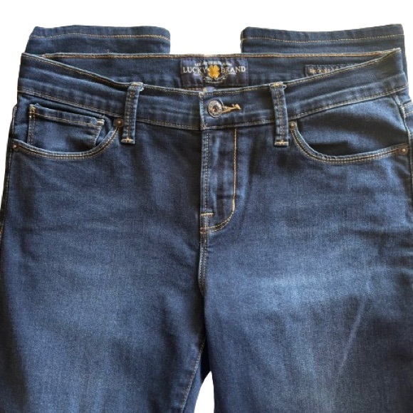Lucky Brand Brooke Straight Womens Jeans Simi Valley Blue Size 8/29 EUC - Picture 3 of 9